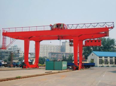 نوع U Design New Design Movable 80 Ton Rail Sted Gantry Crane